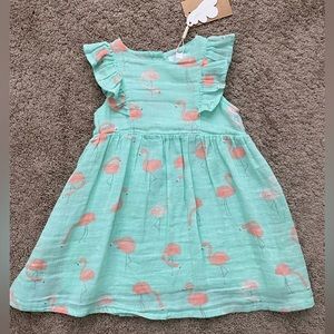 Angel Dear flamingo dress 18/24